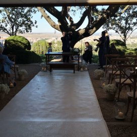 Boda en el Cigarral de las Mercedes - Maestro de ceremonias, oficiante bodas.